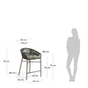 La Forma Yanet Bar Alfresco Bar Stool