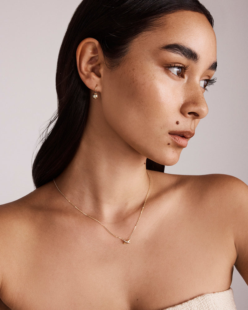 Najo Euroball Gold Earring