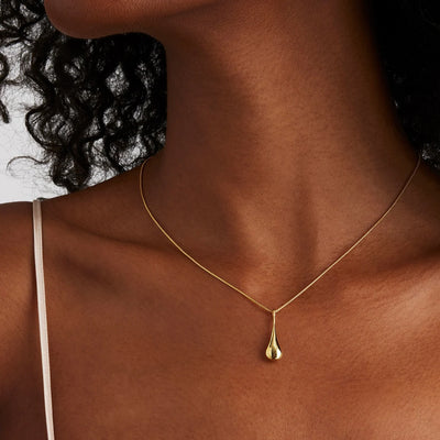 Najo Silent Tears Gold Necklace