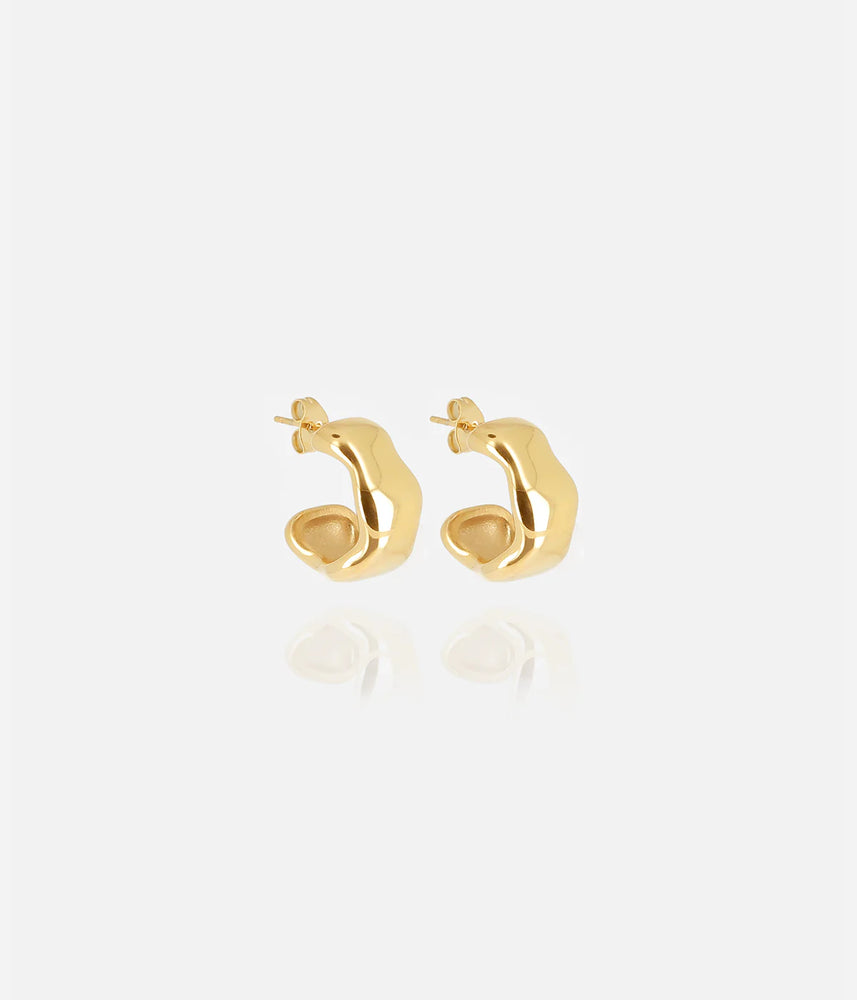 Zag Bijoux Orson Gold Earring