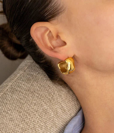 Zag Bijoux Orson Gold Earring