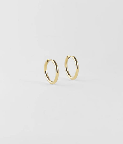 Zag Bijoux Rosa Gold Hoop Earrings