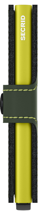 A Secrid Miniwallet Matte Green Lime