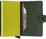 A Secrid Miniwallet Matte Green Lime