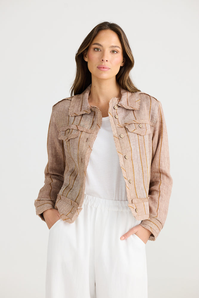 Shanty Monza Jacket Diego Stripe