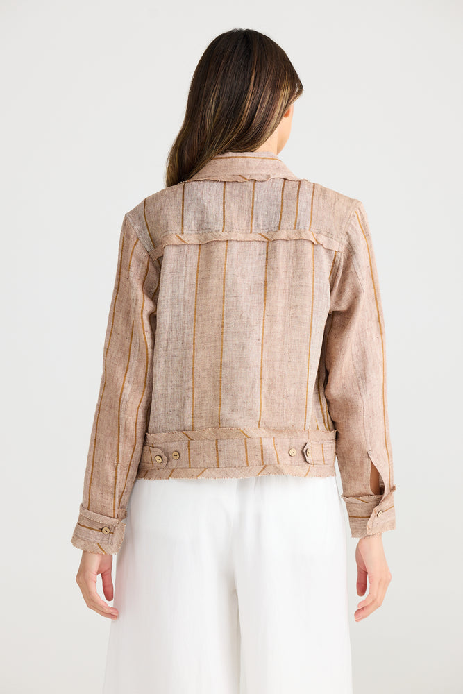 Shanty Monza Jacket Diego Stripe