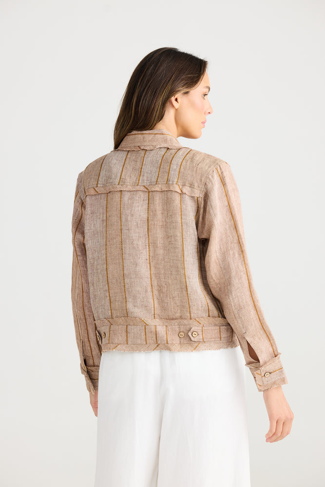 Shanty Monza Jacket Diego Stripe