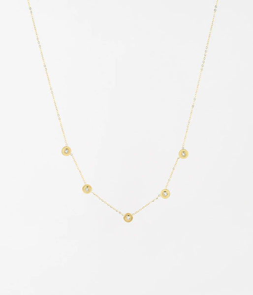 Zag Bijoux Bellezza Gold Necklace
