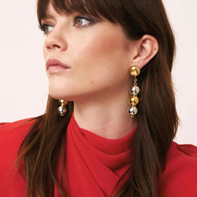 Vanessa Baroni Bio Colour Bead Earrings