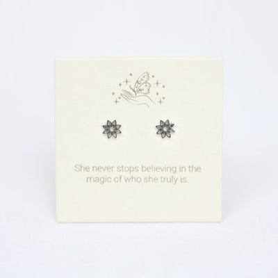Love Lunamei Inspirations Yantra Stud Earring