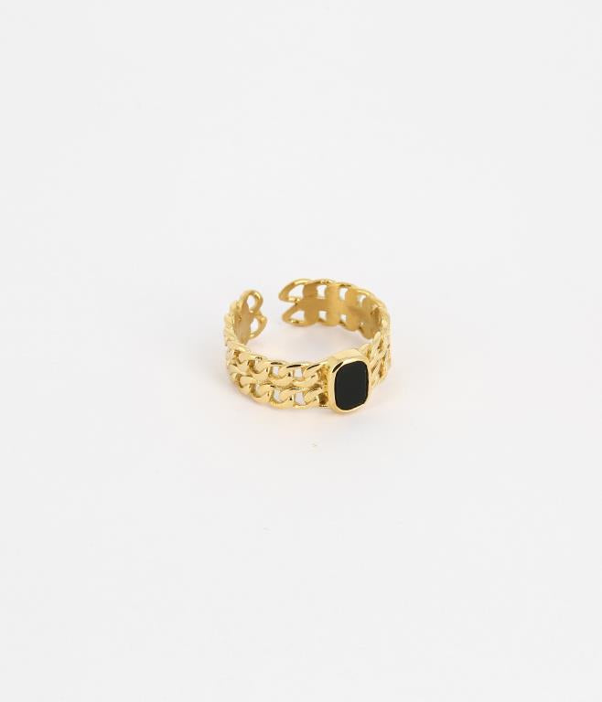 Zag Bijoux Farus Onyx Ring