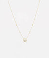 Zag Bijoux Fleur Mother of Pearl  Necklace