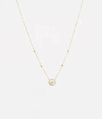 Zag Bijoux Fleur Mother of Pearl  Necklace