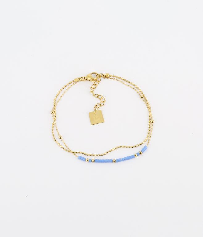 Zag Bijoux Seta Double Bracelet