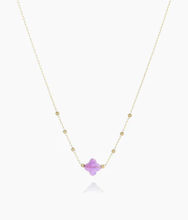 Zag Bijoux Velasquez Clover Necklace