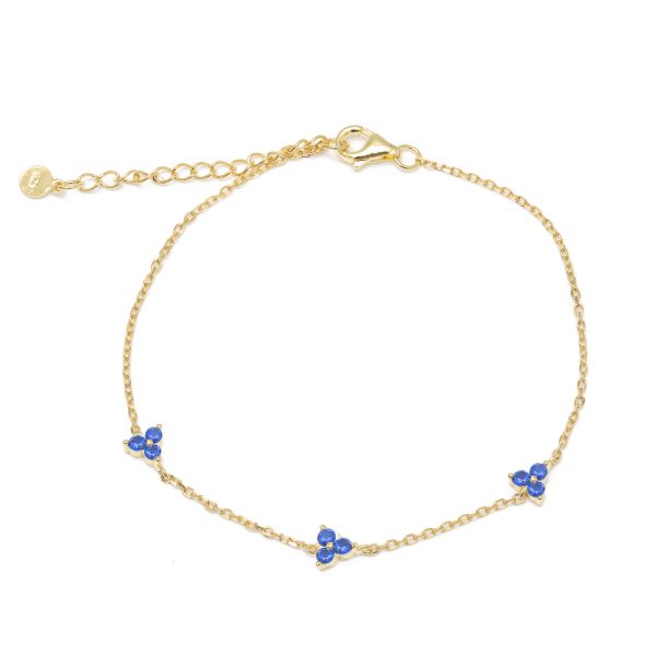 Gammie Gold Zirconia Gold Chain Bracelet