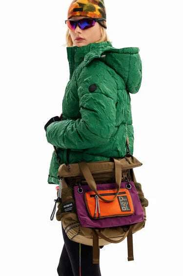 Desigual Multi Position Backpack Natural