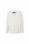 Desigual Oversized Cable Knit