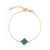 Clover Malacite Green Bracelet