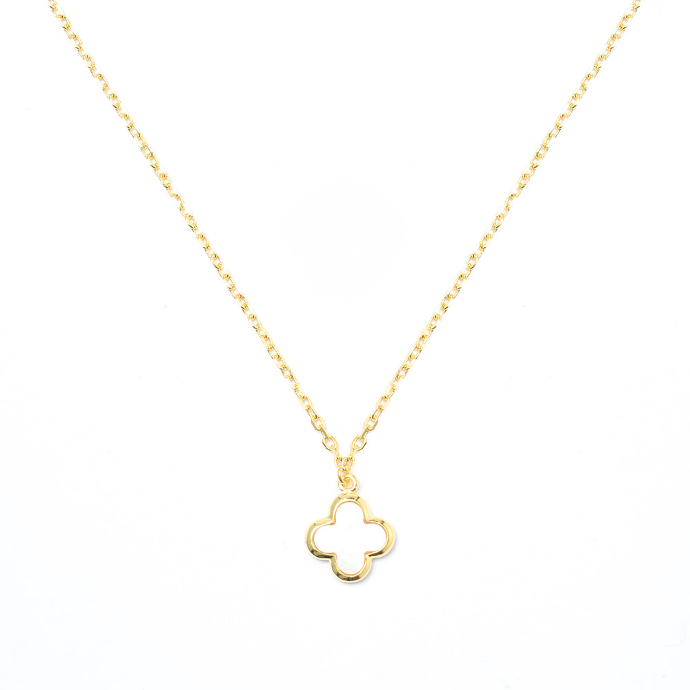 Gammie Clover Delicate Chain Necklace