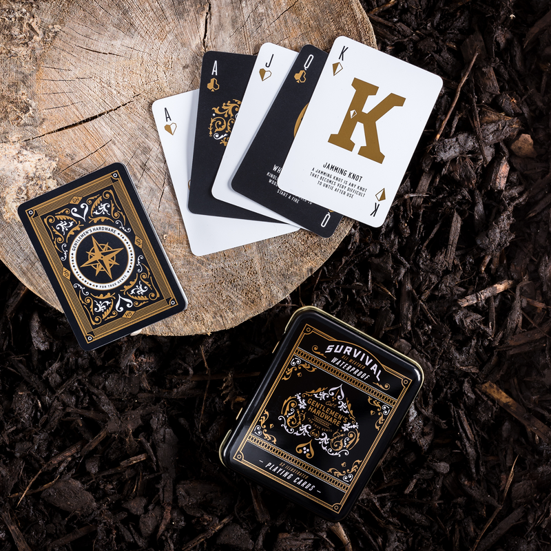 Gentleman's Hardware Campfire Survival Playing cards