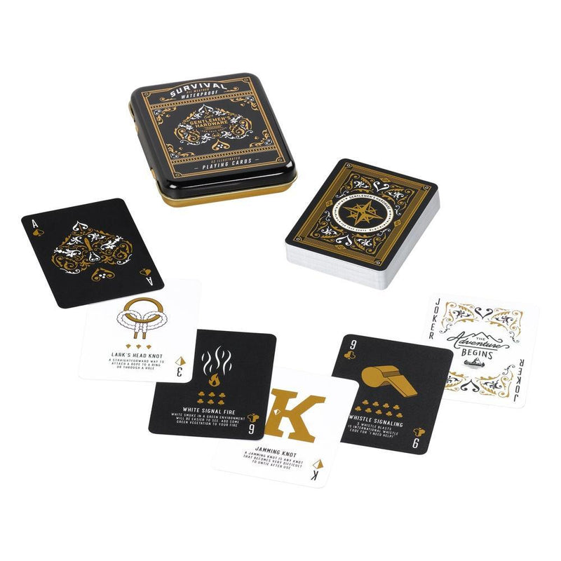 Gentleman's Hardware Campfire Survival Playing cards