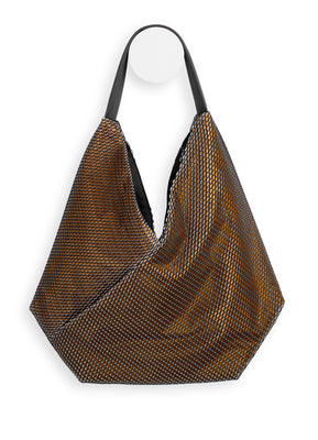 InZu Bevel Bag Black Gold Hive
