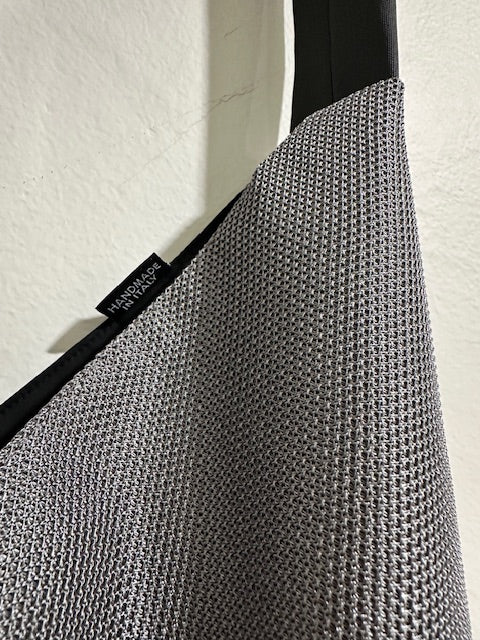 InZu Bevel Bag Silver Mesh