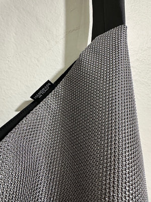 InZu Bevel Bag Silver Mesh