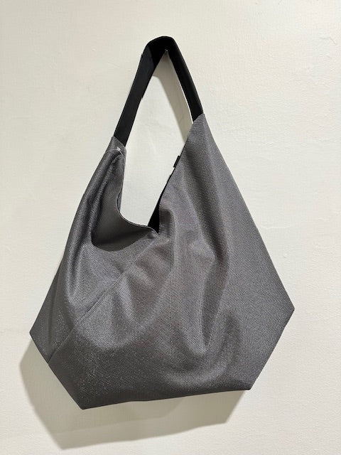 InZu Bevel Bag Silver Mesh