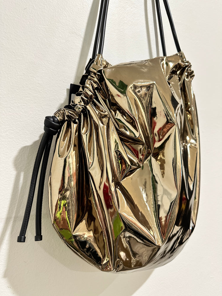 InZu Cocco Tote Bag Gold Lac
