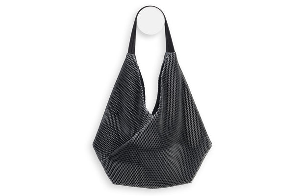 InZu Bevel Bag Silver Mesh