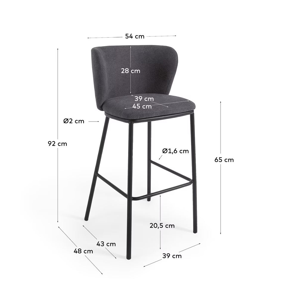 La Forma Ciselia Bar Stool
