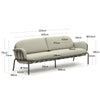 La Forma Joncols Alfresco Sofa