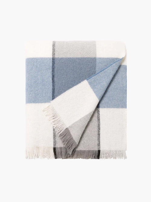 L and M Home Alby Periwinkle Blanket
