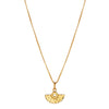 Najo Gold Fan Necklace