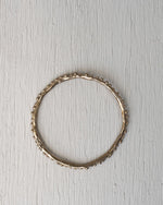 Pesci Che Volano Granello Bronze Bangle