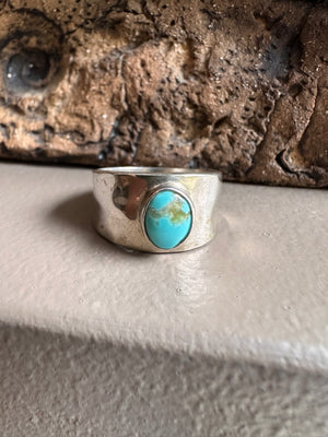Sterling Silver and Turquoise Ring