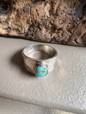 Sterling Silver and Turquoise Ring