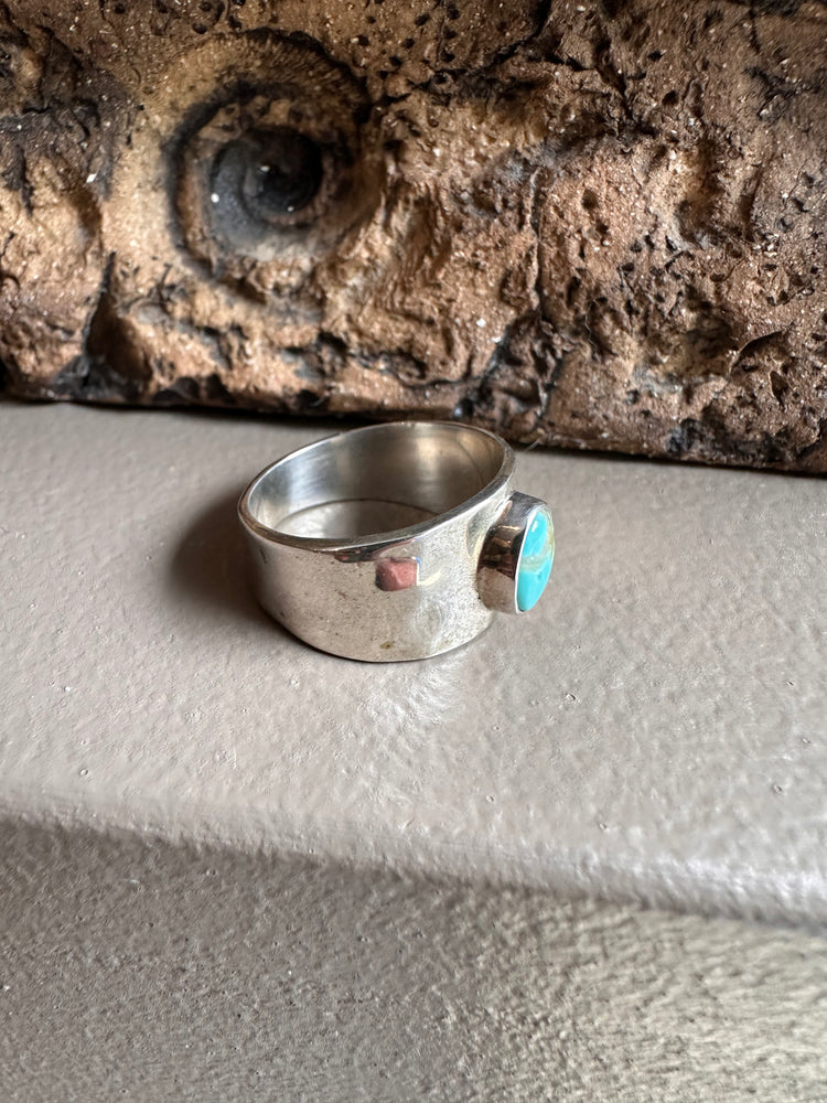 Sterling Silver and Turquoise Ring