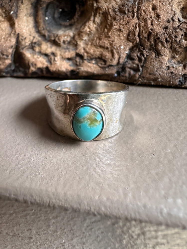 Sterling Silver and Turquoise Ring