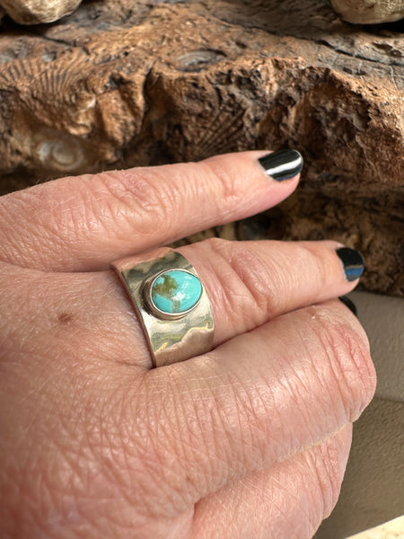 Sterling Silver and Turquoise Ring