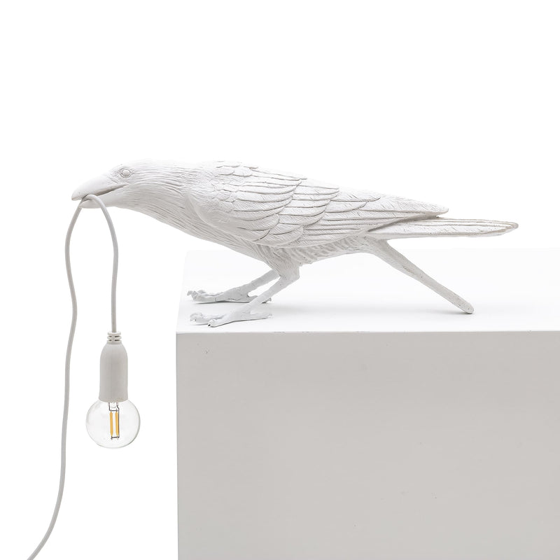 Seletti Bird Lamp Playing White