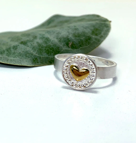 via Smith Jantung Silver Ring