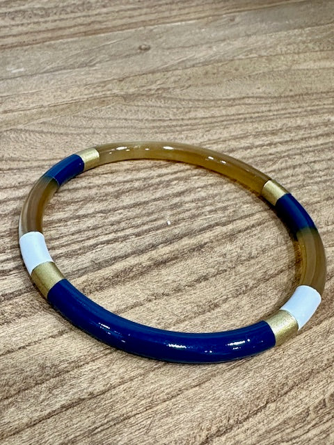 Soyang Paris Multi Coloured Horn Bangle