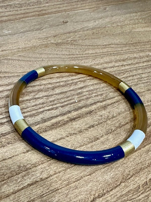 Soyang Paris Multi Coloured Horn Bangle