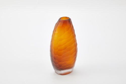 The Foundry House Calypso Autumn Vase Glass