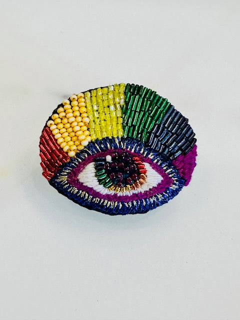 Trovelore Pride Eye Brooch