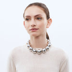 Vanessa Baroni Beads Silver Vintage Necklace