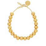 Vanessa Baroni Small Beads Vintage Gold Necklace